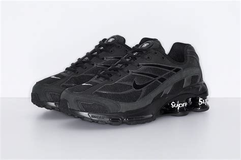 nike shox schwarz 44|shox ride 2 supreme black.